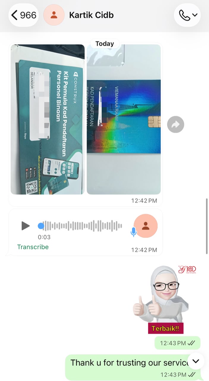 Testimoni pelanggan - Pelanggan 4